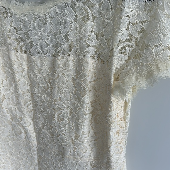 DVF ivory lace dress - Picture 2 of 7